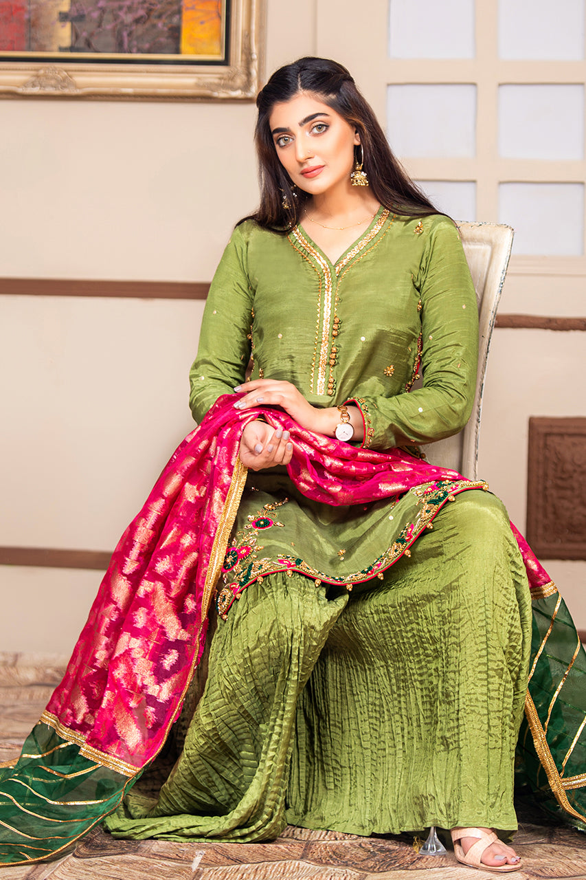 dholki dress design Dholki Dress